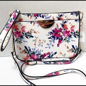 Aldo floral wristlet or Crossbody